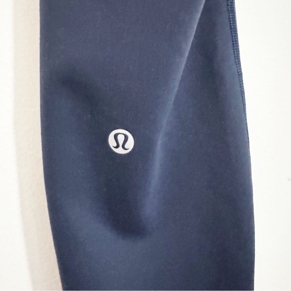 Lululemon Wunder Train High-Rise Tight with Pockets 25" Navy Blue Size 8 - Picture 5 of 11